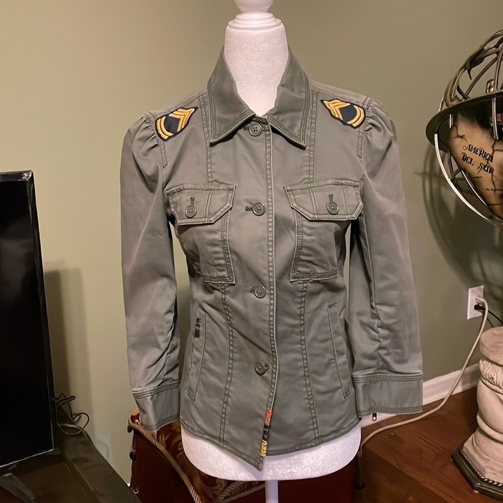 Juicy Couture Military Style Jacket